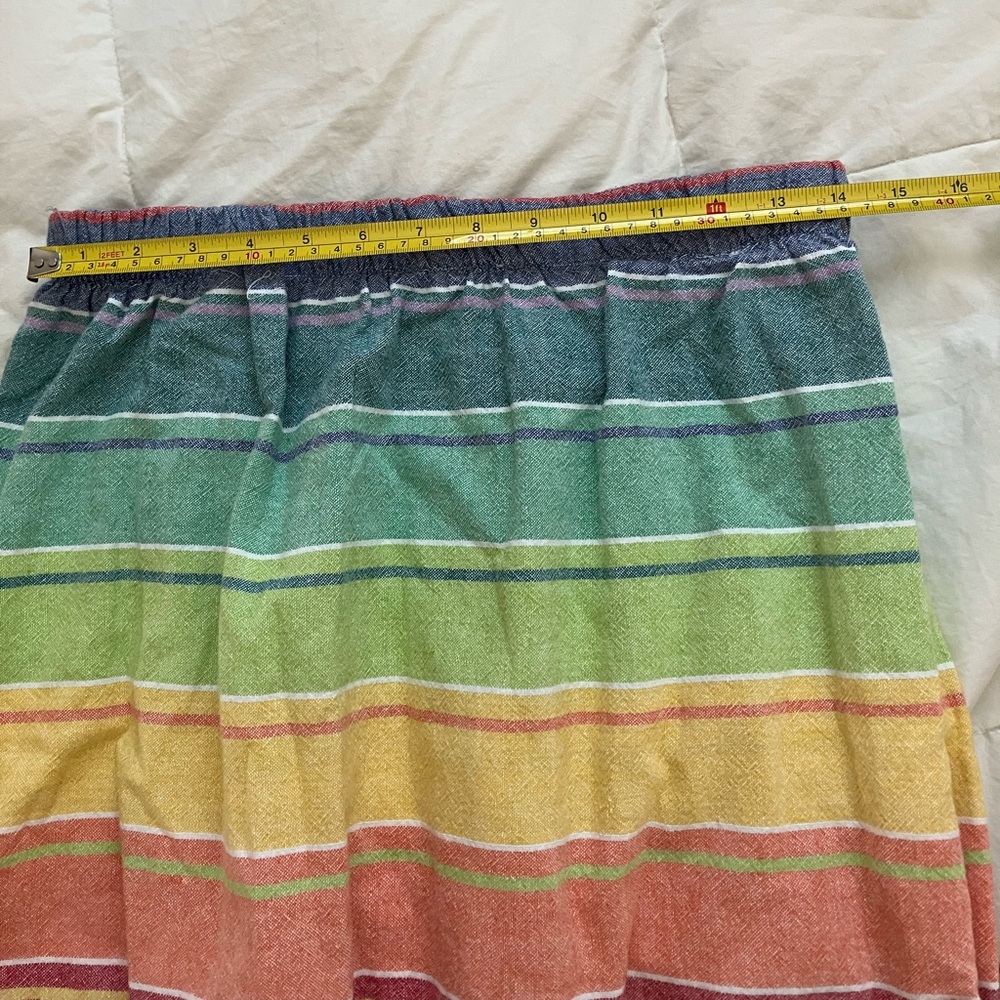 Franklin Jay Handmade Two Piece Rainbow Beach Set S/M Stripes - Picture 15 of 15